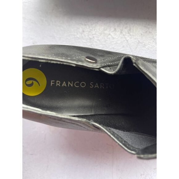 Franco Sarto Black Renada Block Heel Round Toe Size 9 - Picture 9 of 12